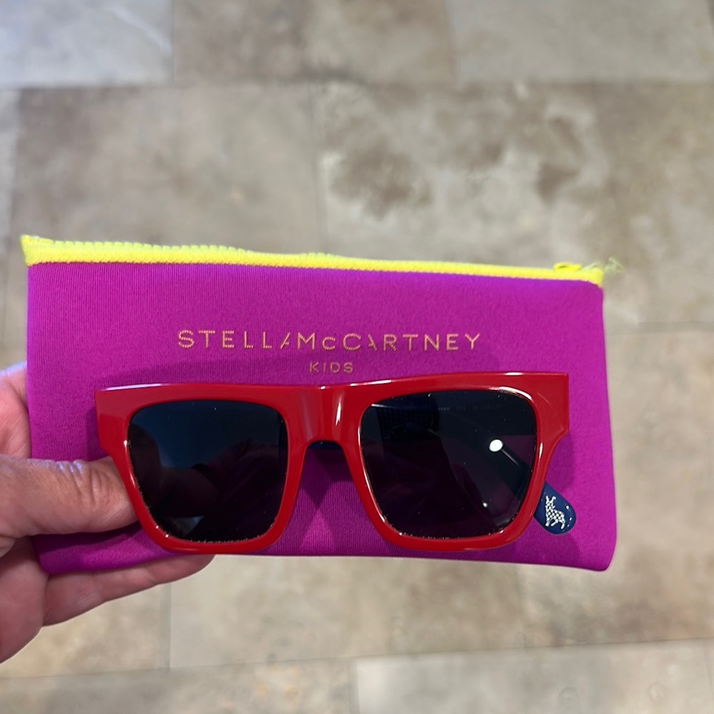 Stella McCartney Kids Red Sunglasses
